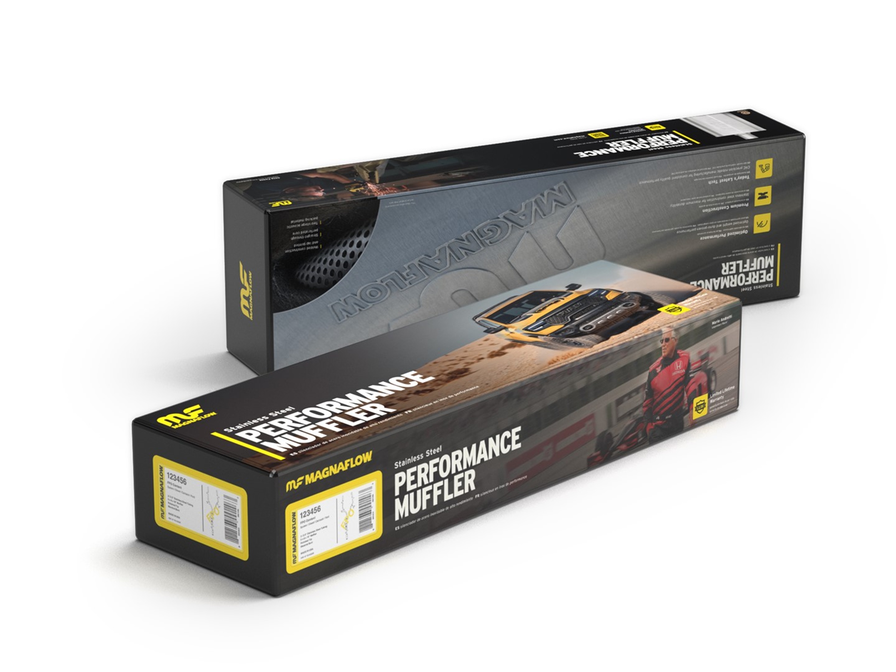 MagnaFlow 5 X 8in. Oval Straight-Through Performance Exhaust Muffler 14216